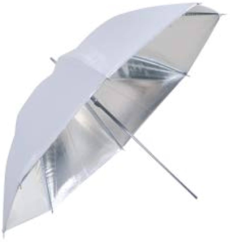 Parapluie réflecteur blanc gris 36 cm