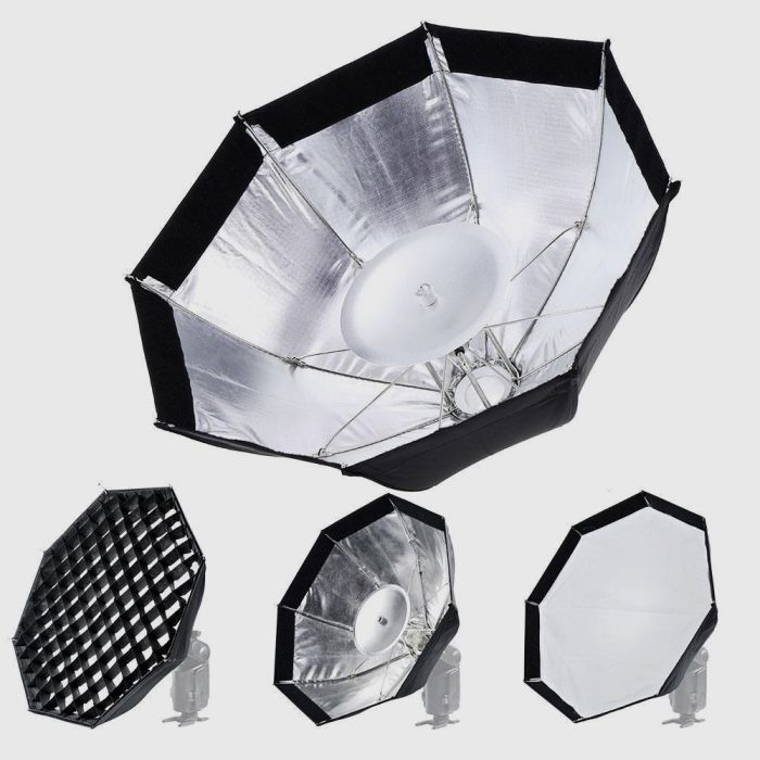 Softbox / Beauty dish iLux™ avec Grid et SAC ( Pliable )