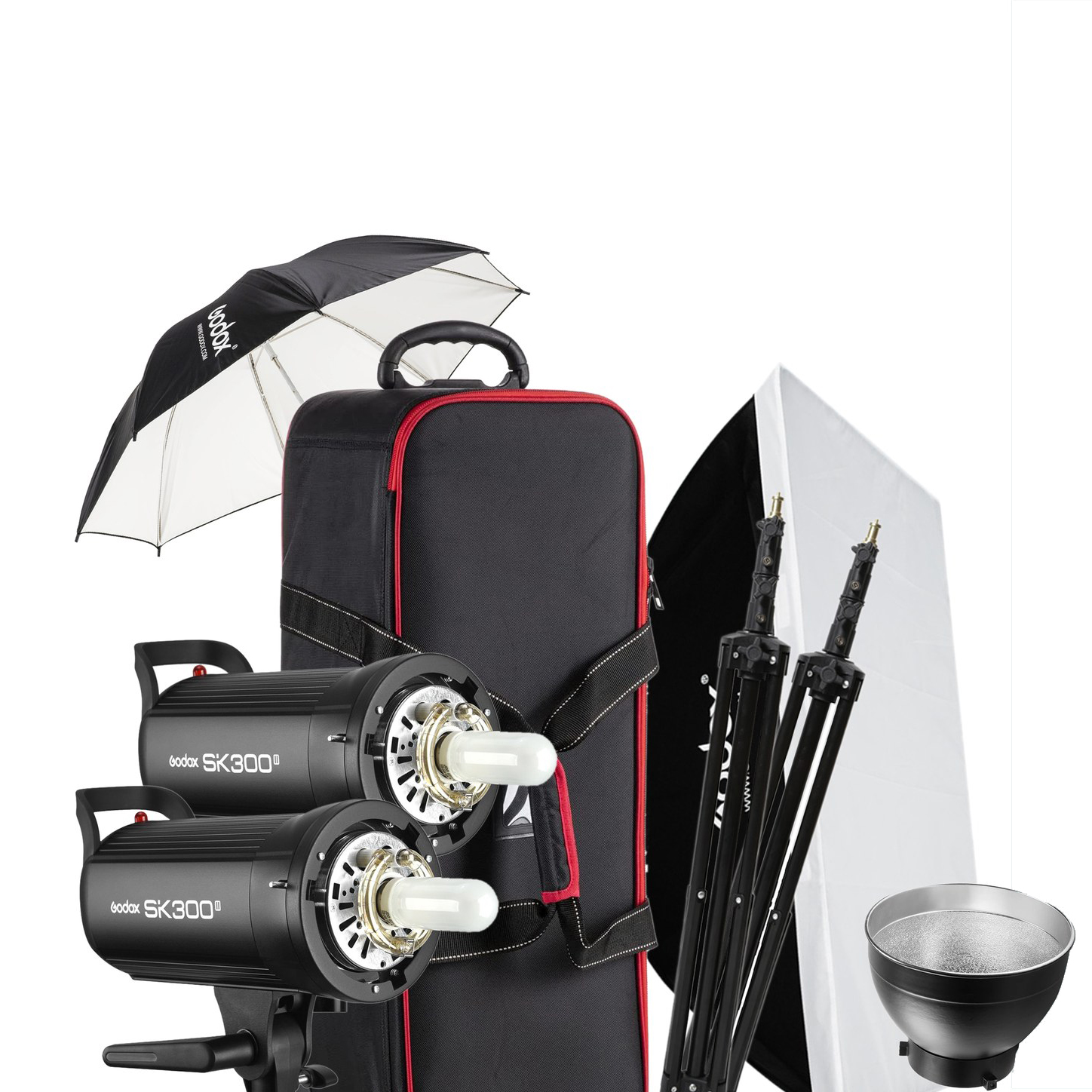 Kit Flash Godox SK300II COMBO