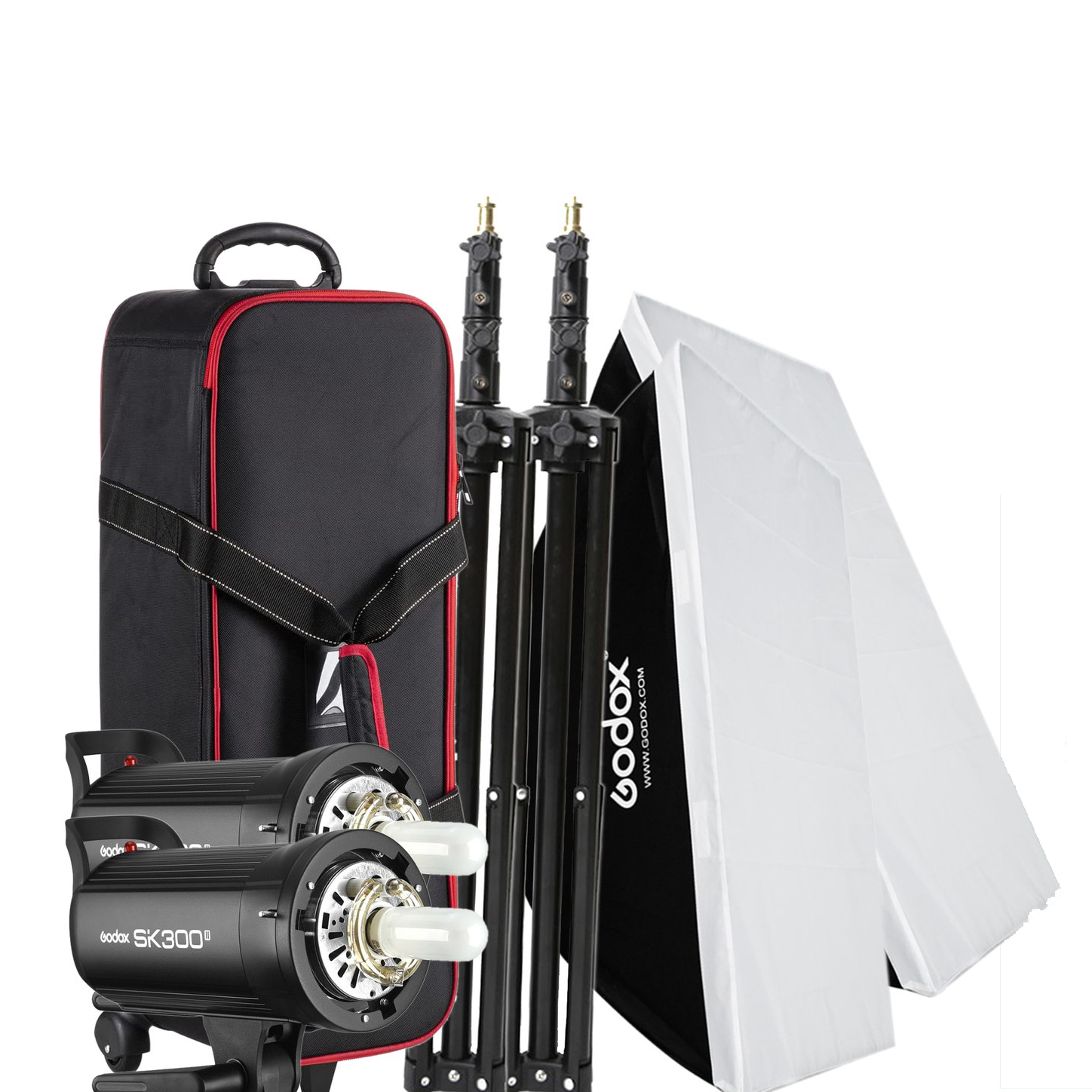 Kit Flash Godox SK300II SOFTBOX