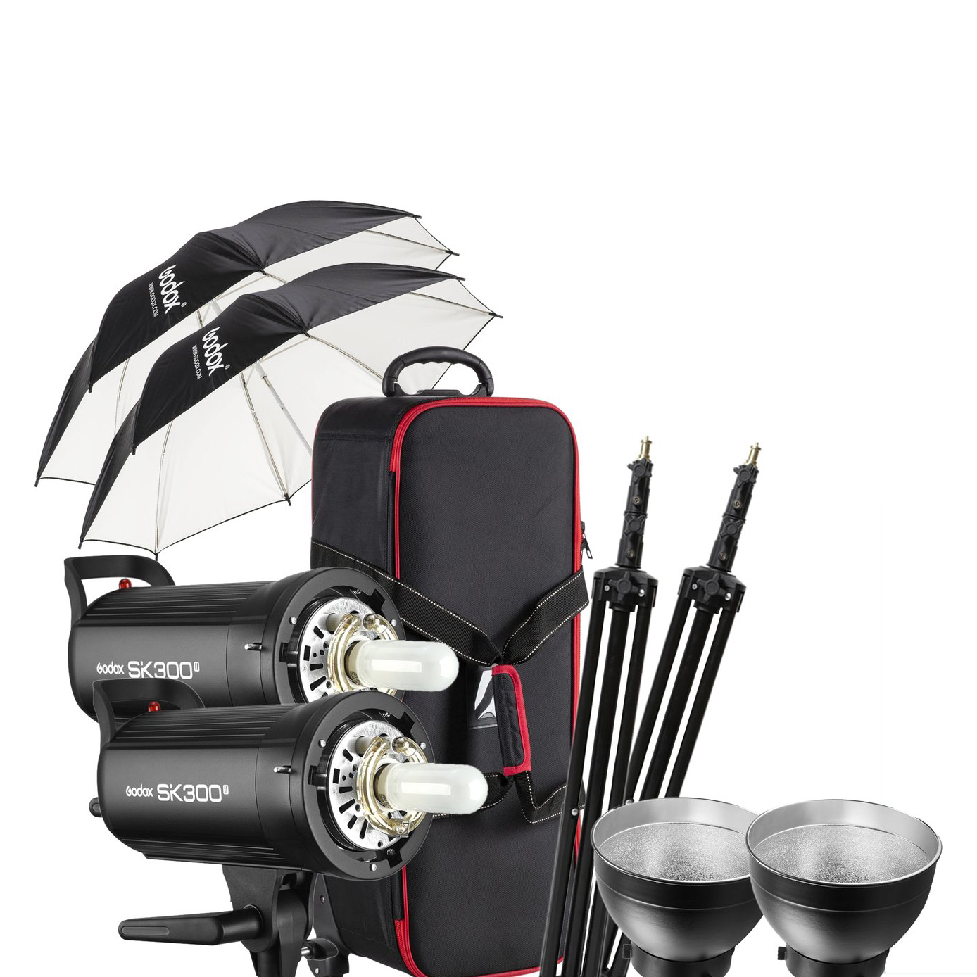 Kit Flash Godox SK300II PARAPLUIT