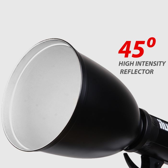 Réflecteur iLux™ Haute Intensité 11&Prime; 45° Bowens Mount pour Studio Photo | Photomart Tunisie